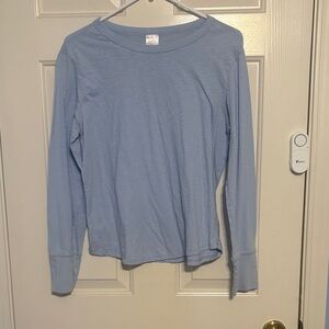 No Boundaries Light Blue Crew Neck Tee
